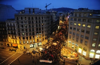 ŠPANIELSKO: Masové protesty proti dôchodkovej reforme